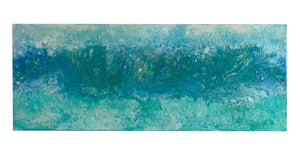 Celestine Prophecy By Haythem Raslan (Size: 35×90, Mixed Medium on Canvas)